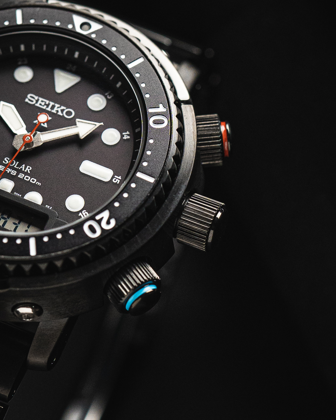 Seiko SNJ037P1 zegarek męski sportowy Prospex bransoleta