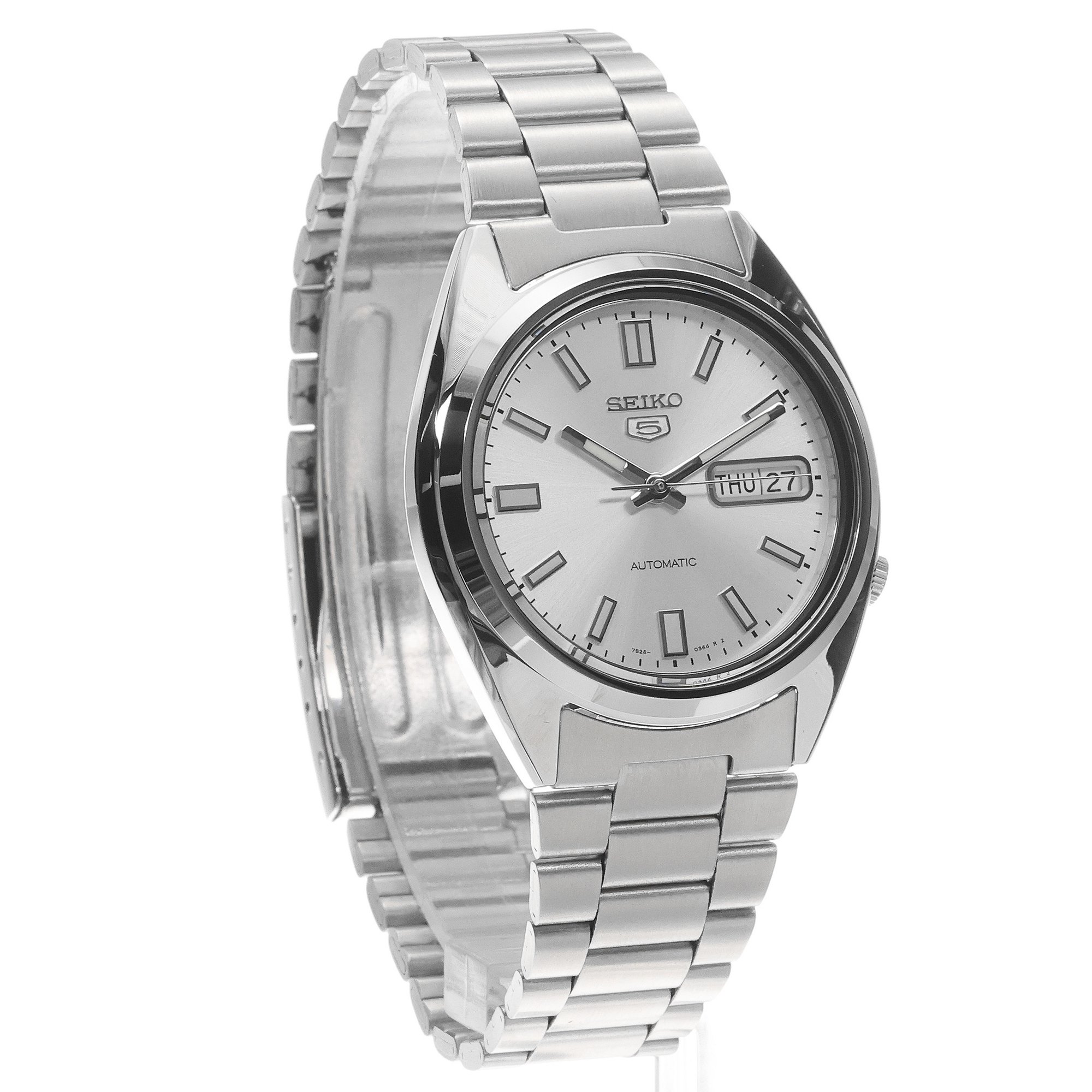 Seiko SNXS73K1 męski zegarek Sports Automat bransoleta - miniatura 3