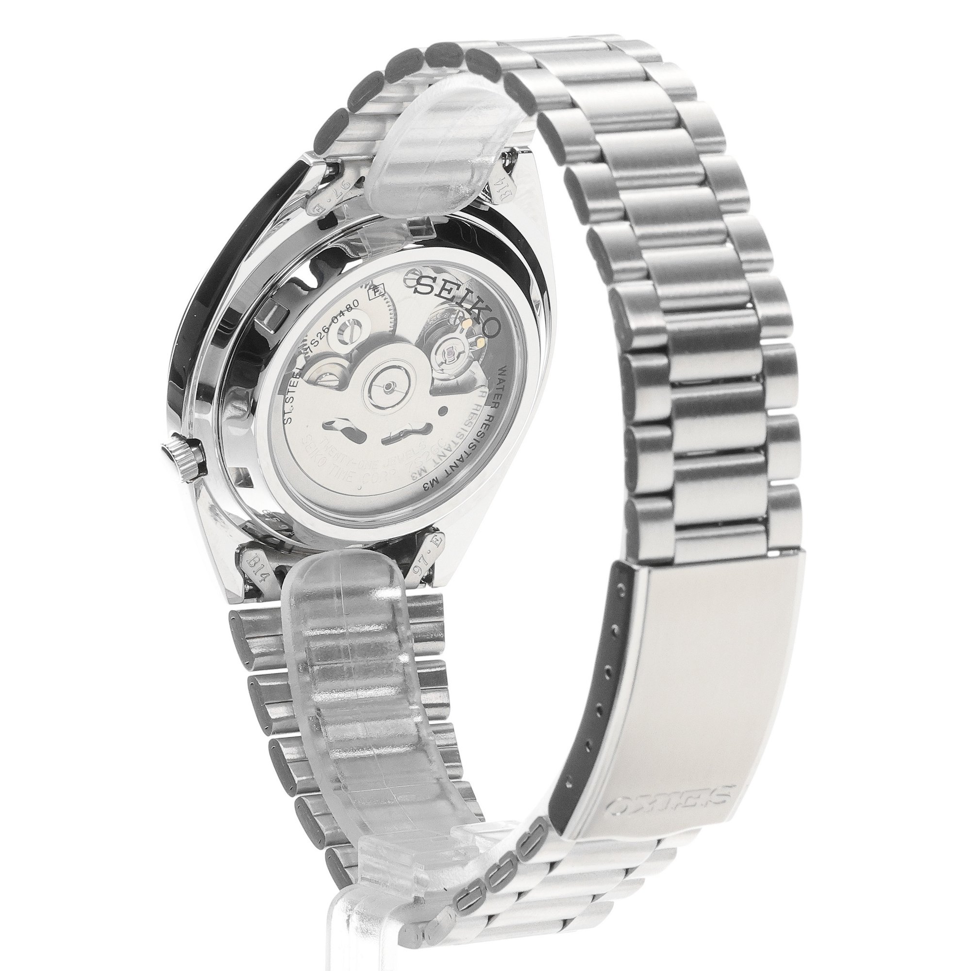 Seiko SNXS73K1 Sport Mechanical zegarek klasyczny Sports Automat - miniatura 4