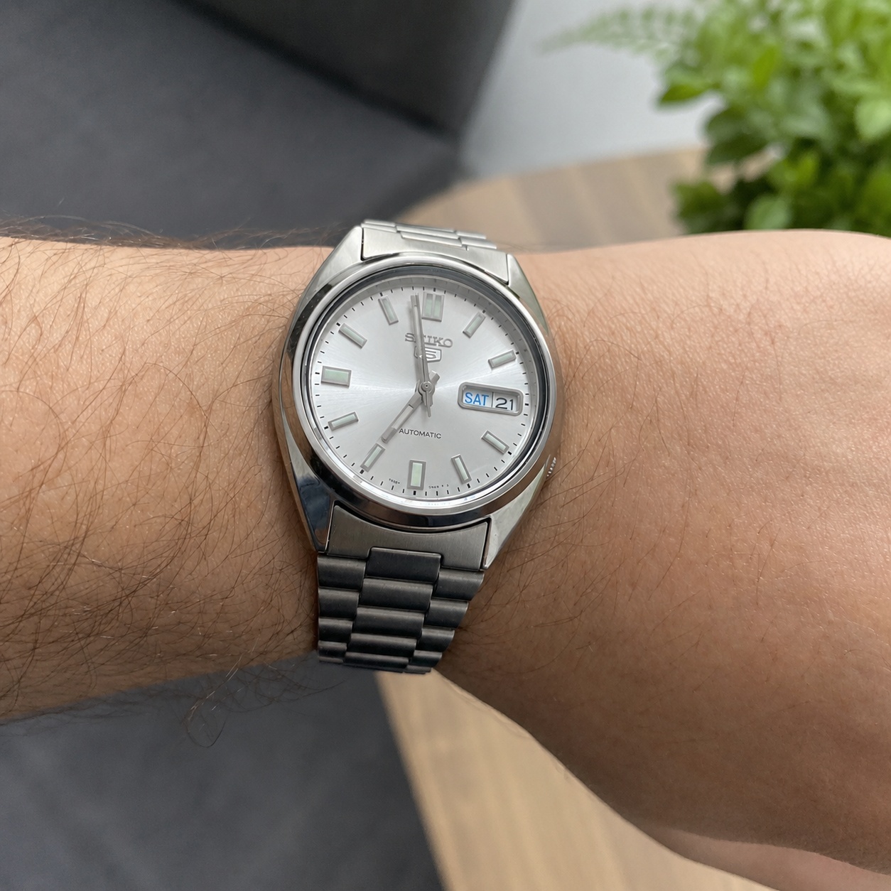 Seiko SNXS73K1 zegarek męski klasyczny Sports Automat bransoleta - miniatura 10