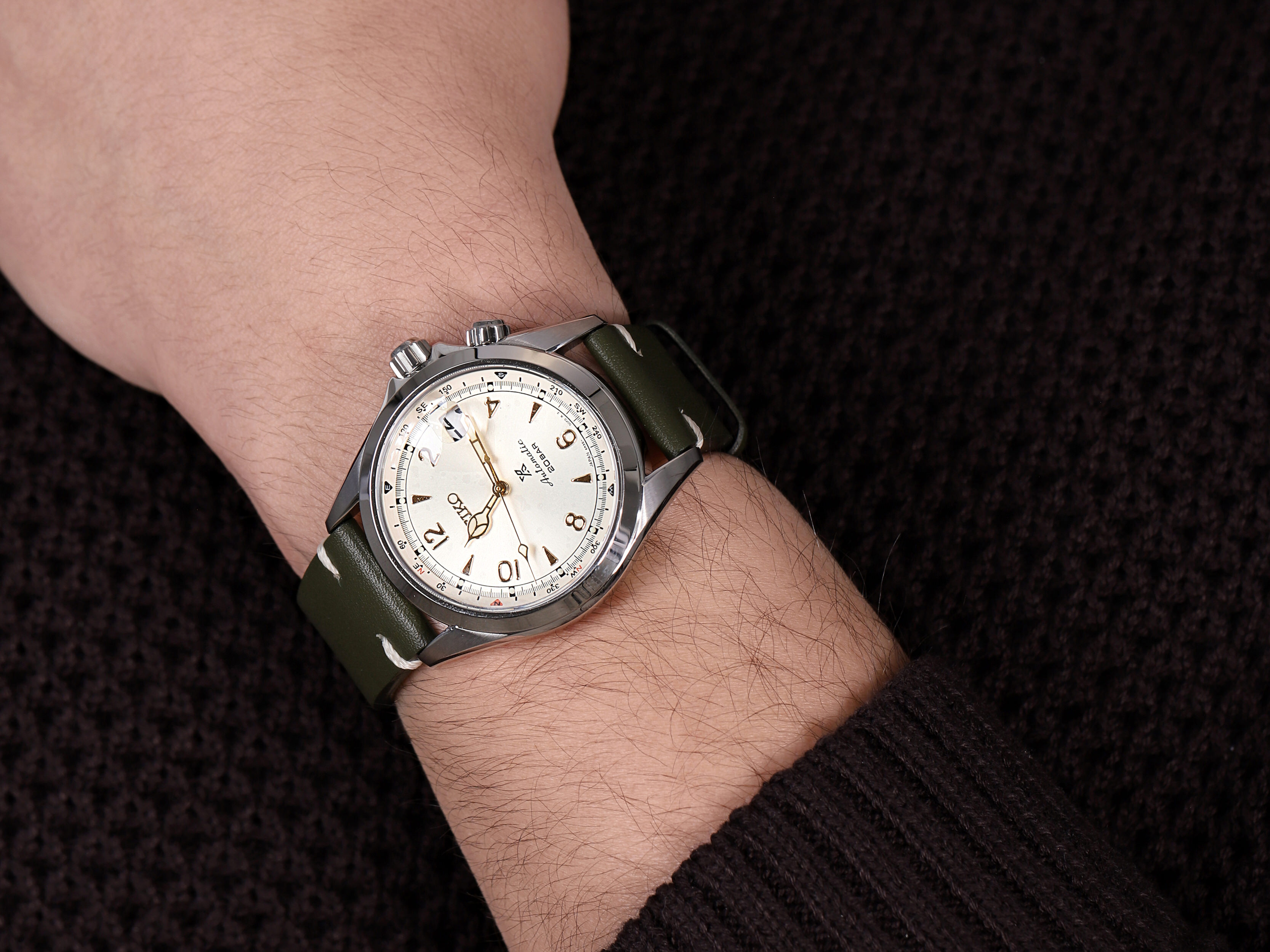 Seiko SPB123J1 męski zegarek Prospex pasek - miniatura 4