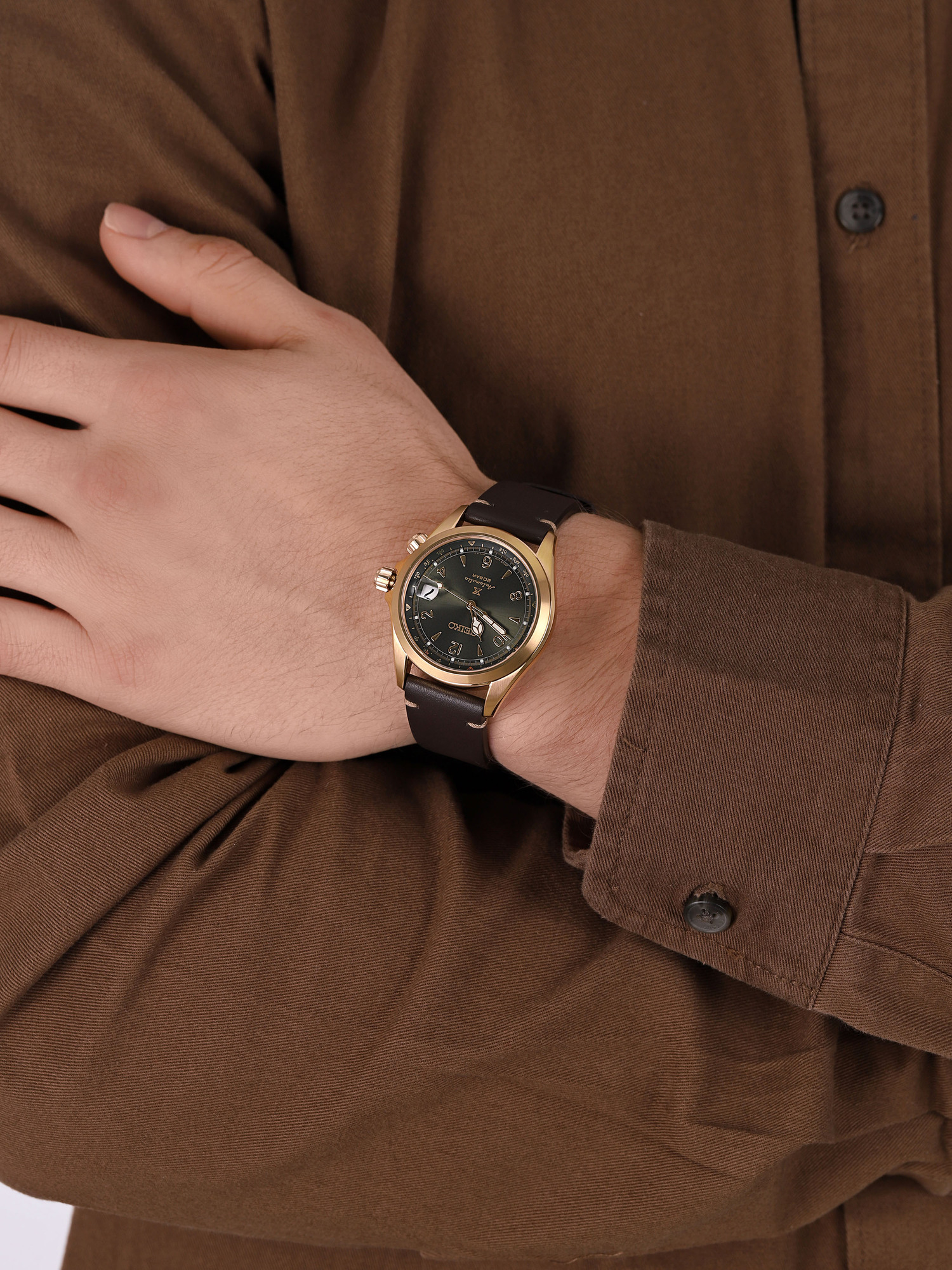 Seiko SPB210J1 Prospex Alpinist zegarek klasyczny Prospex - miniatura 6