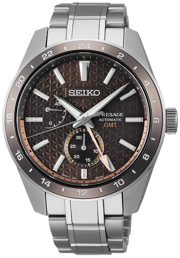 Seiko Presage Sharp Edged Series GMT SPB225J1