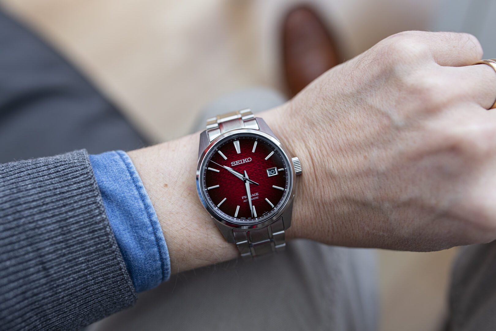 Seiko SPB227J1 zegarek męski Presage - miniatura 2