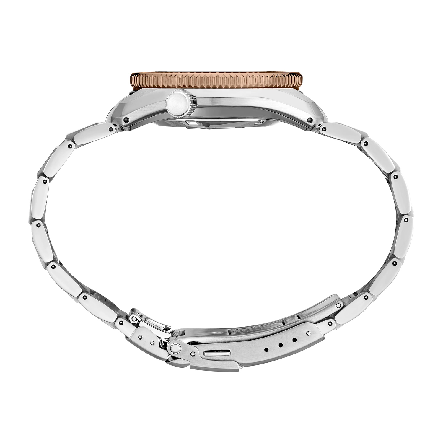 Seiko SPB240J1 zegarek srebrny klasyczny Prospex bransoleta - miniatura 3