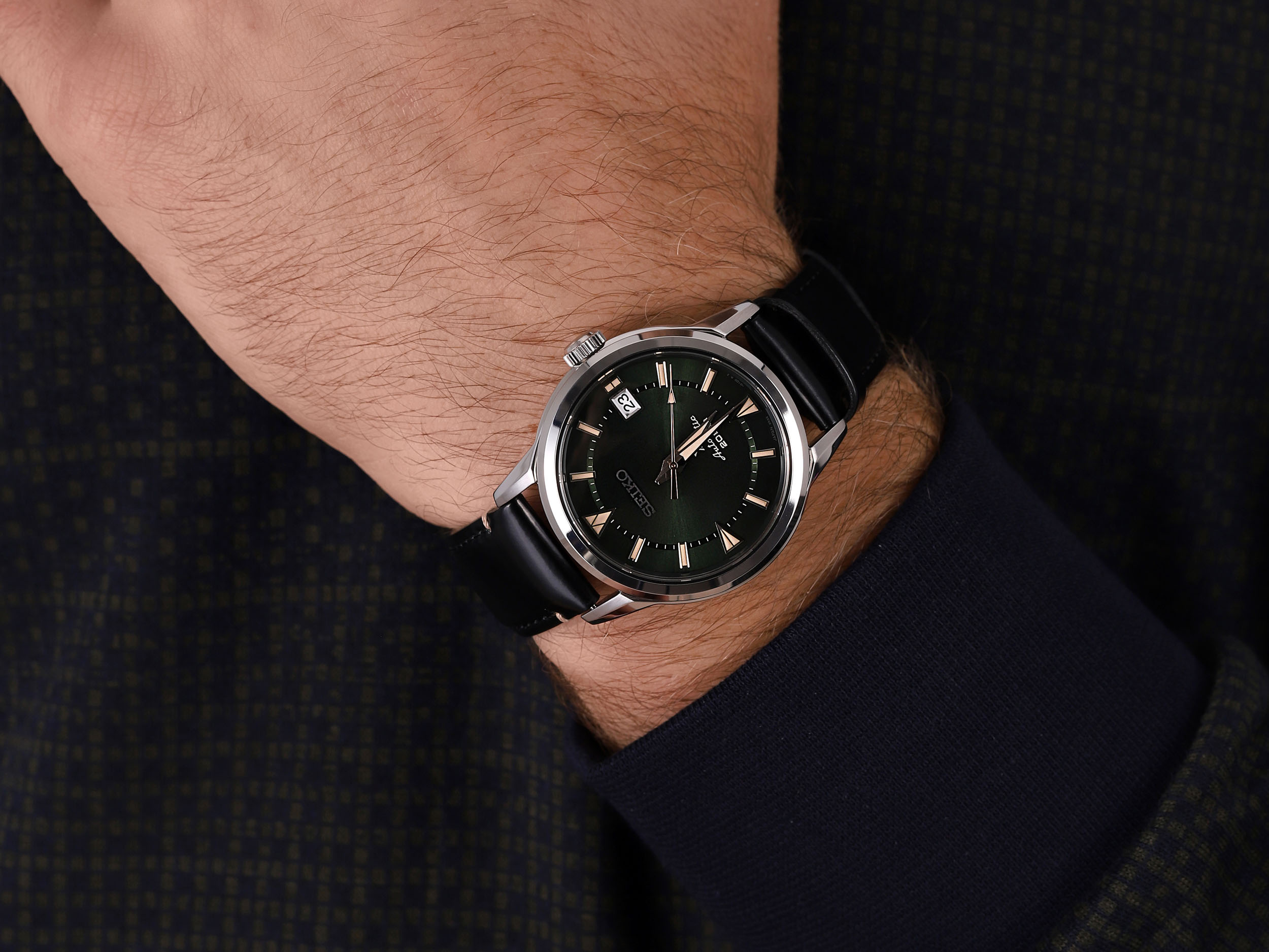 Seiko SPB245J1 męski zegarek Prospex pasek - miniatura 9