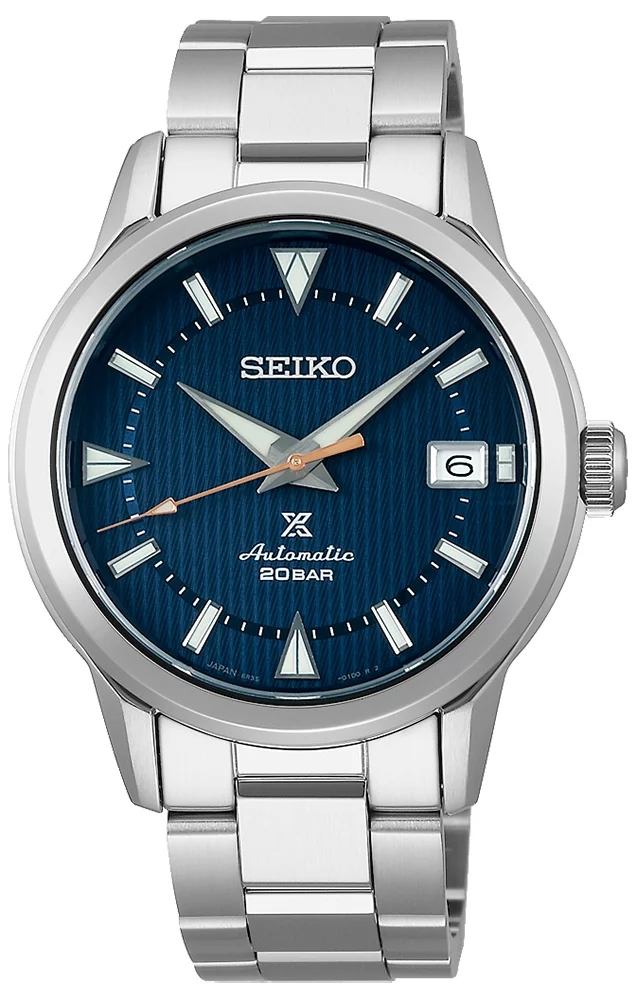 Seiko SPB249J1 zegarek srebrny klasyczny Prospex bransoleta - miniatura 2