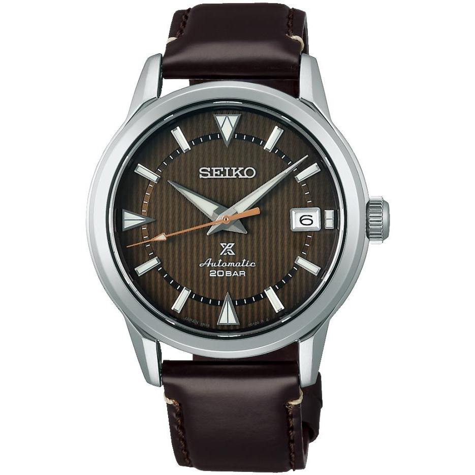 Seiko SPB251J1 zegarek srebrny klasyczny Prospex pasek - miniatura 2