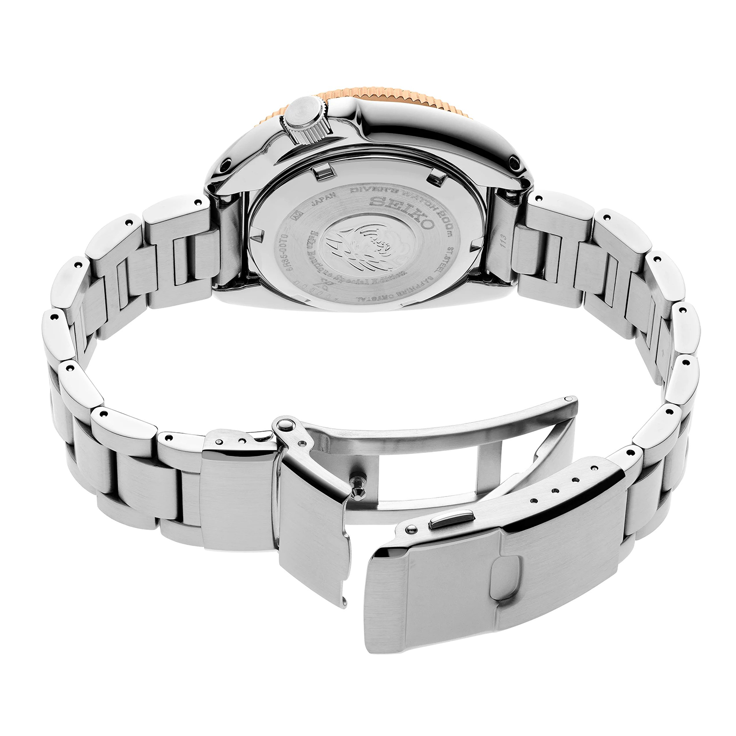 Seiko SPB288J1 zegarek srebrny klasyczny Prospex bransoleta - miniatura 4