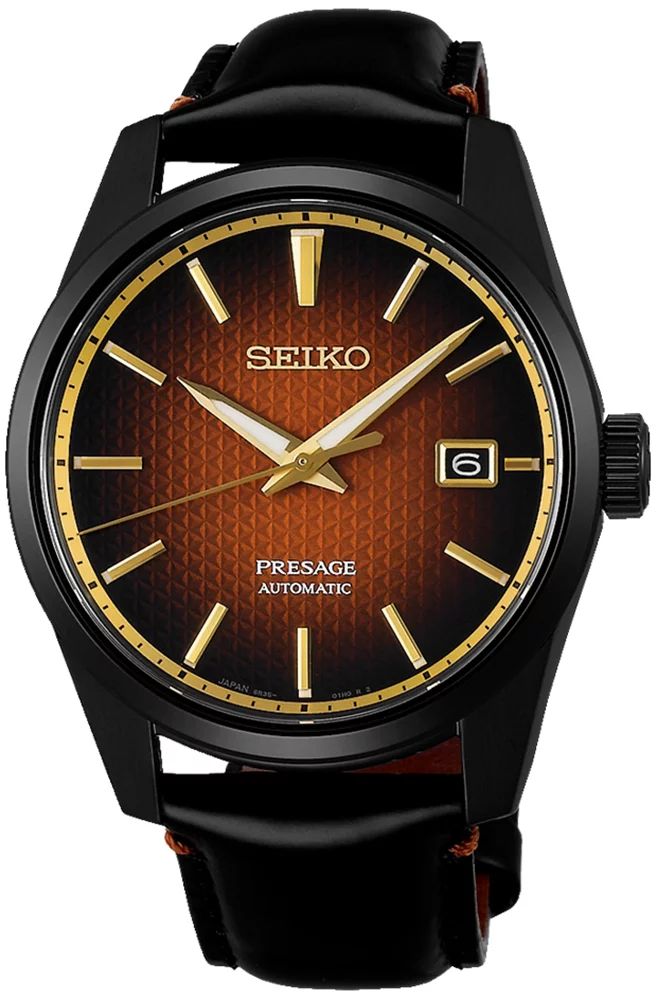 Seiko SPB331J1 Presage Presage Automatic Kabuki Limited Edition zegarek męski klasyczny szafirowe