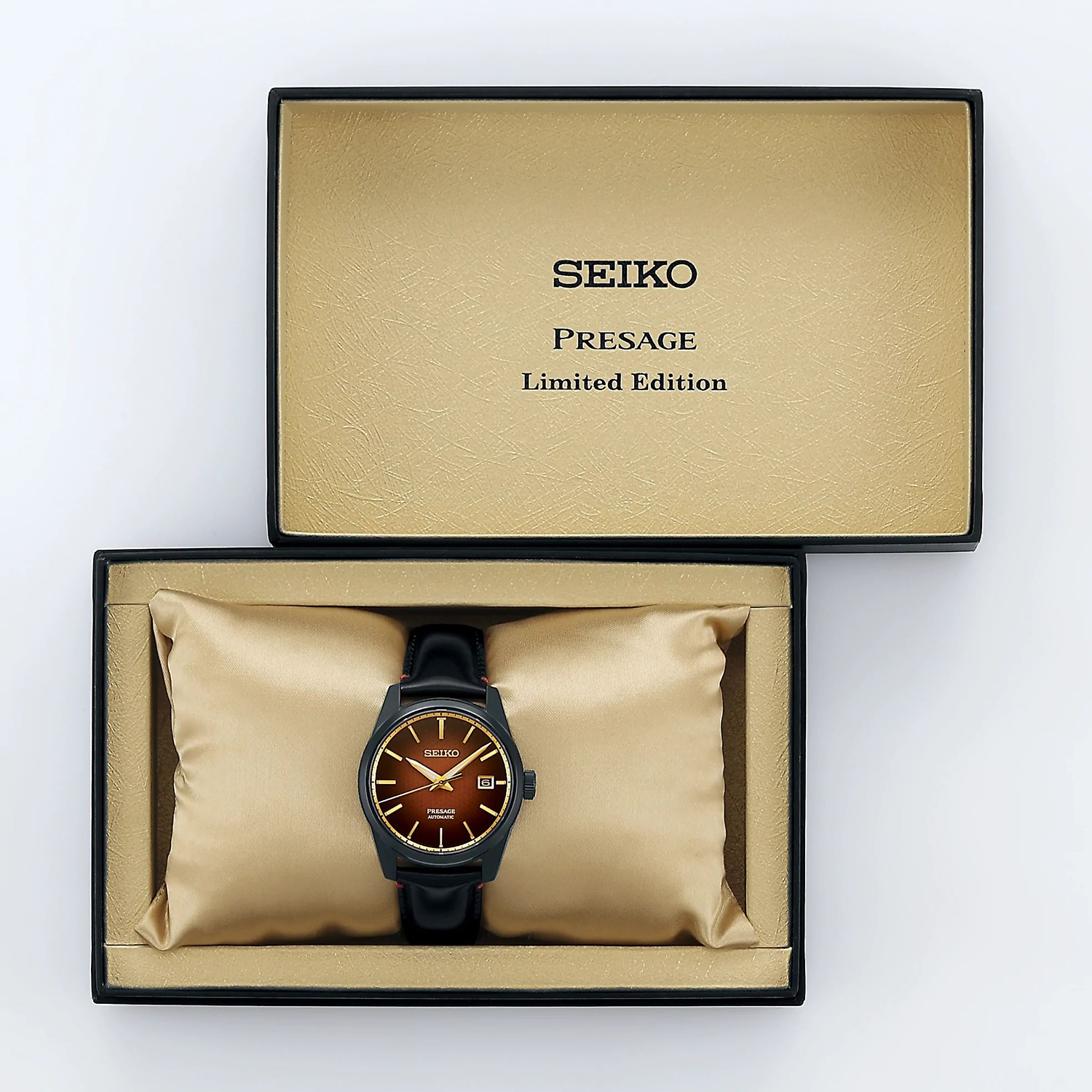 Seiko SPB331J1 zegarek męski klasyczny Presage pasek