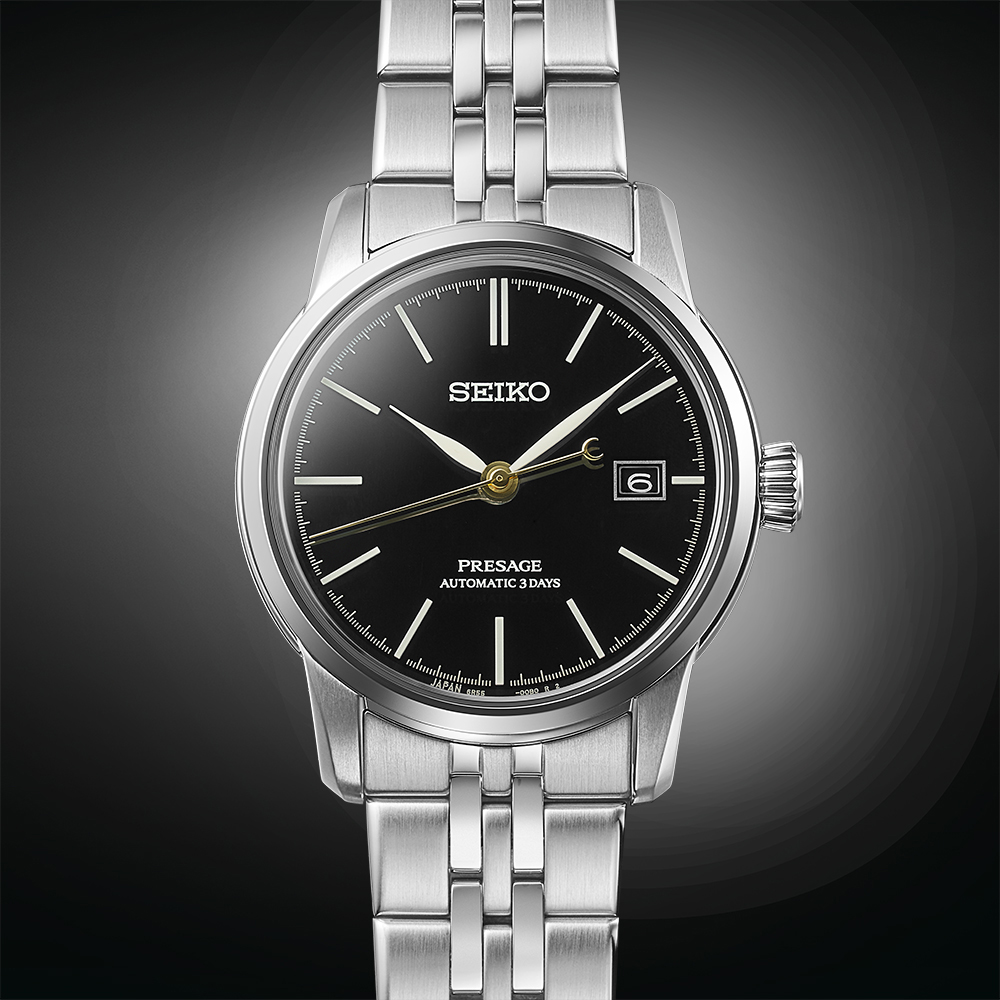 Seiko SPB405J1 Presage Presage Craftmanship zegarek męski klasyczny szafirowe - miniatura 6