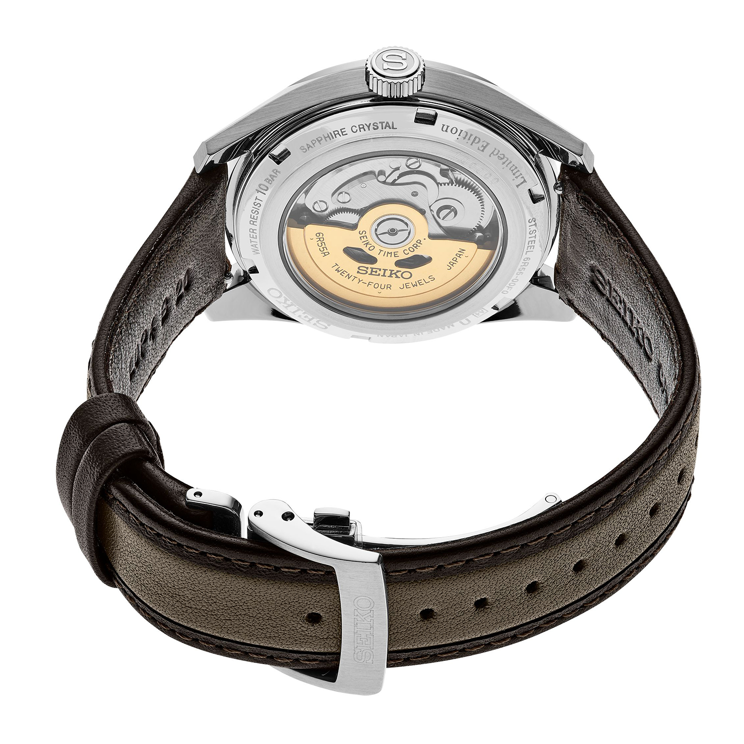 Seiko SPB413J1 zegarek męski klasyczny Presage pasek - miniatura 4