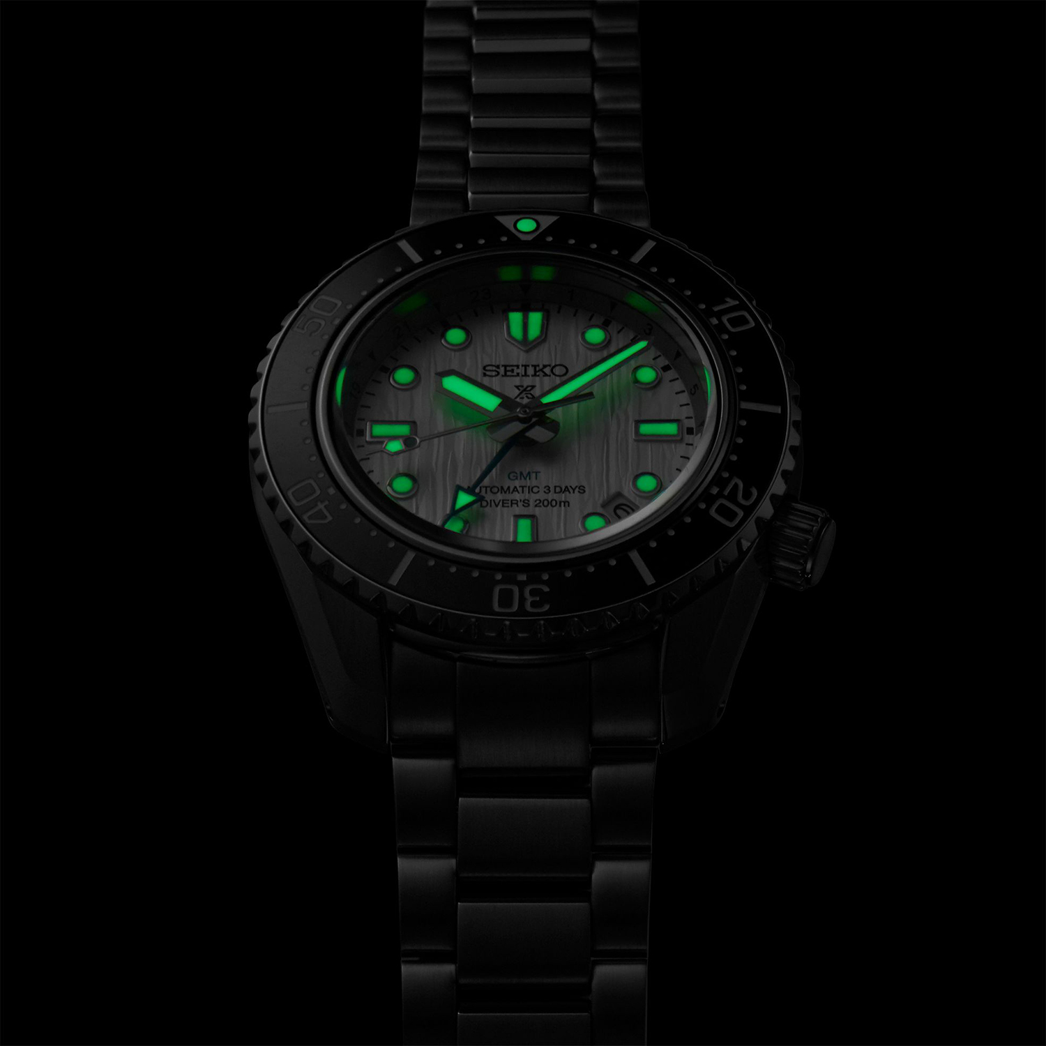 Seiko SPB439J1 zegarek srebrny klasyczny Prospex bransoleta - miniatura 7