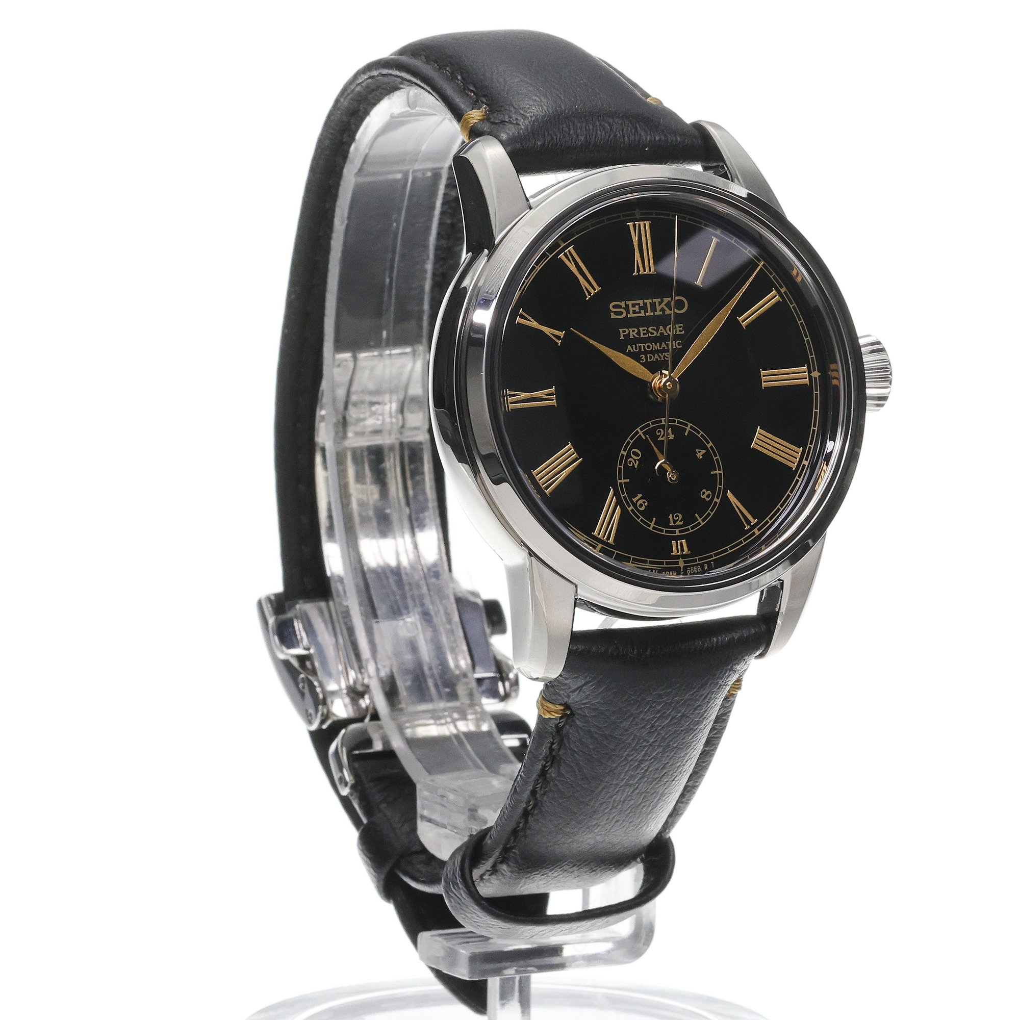 Seiko SPB499J1 Presage Presage Classic Series Craftsmanship Urushi Lacquer Dial zegarek męski klasyczny szafirowe - miniatura 3