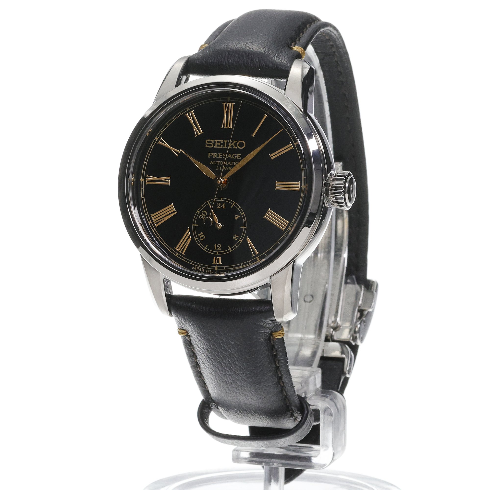 Seiko SPB499J1 zegarek męski klasyczny Presage pasek - miniatura 2