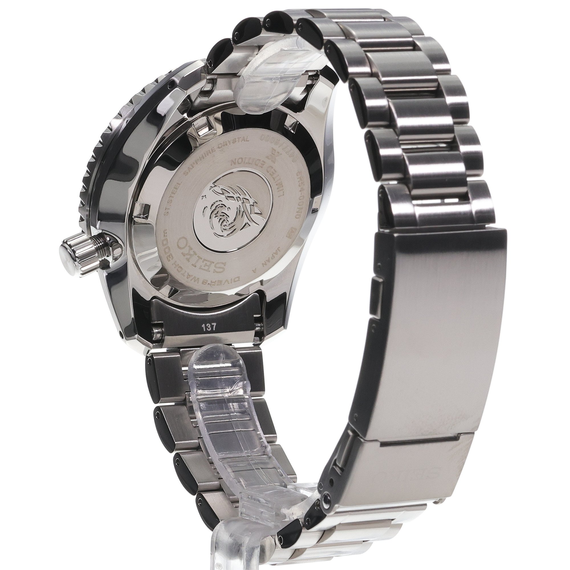 Seiko SPB509J1 Prospex Seiko Divers Watch 60th Anniversary Limited Edition zegarek sportowy szafirowe - miniatura 4
