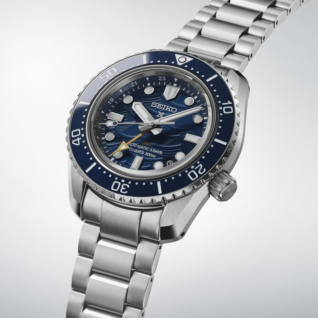 Seiko SPB509J1 zegarek srebrny sportowy Prospex bransoleta - miniatura 9