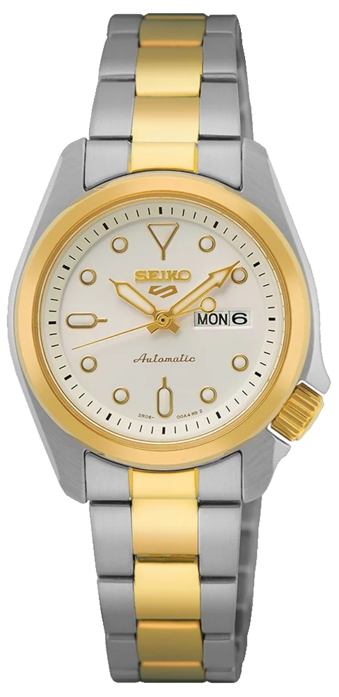 Seiko SRE004K1 zegarek srebrny klasyczny Sports Automat bransoleta - miniatura 2