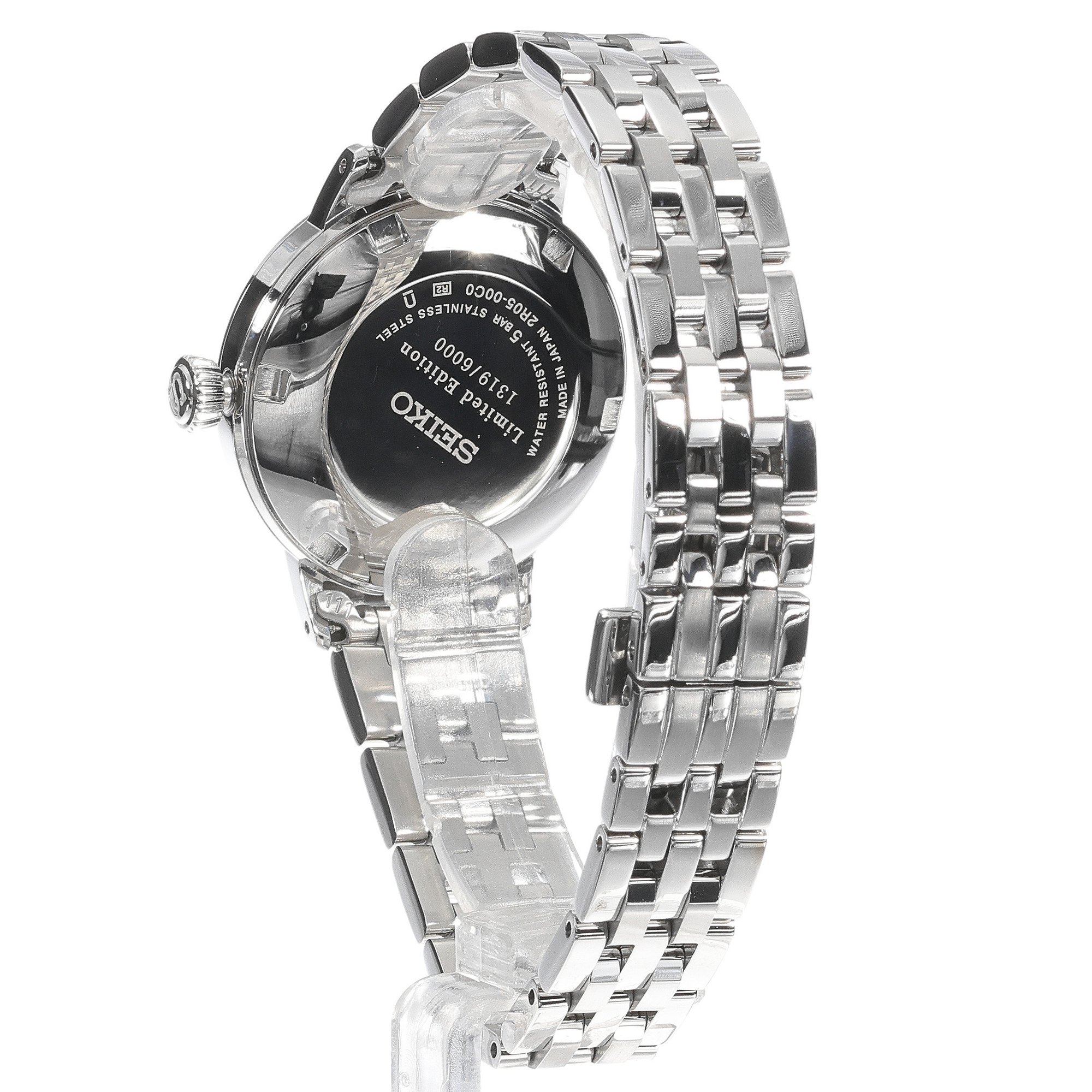 Seiko SRE015J1 Presage Cocktail Time Star Bar Compact Style Limited Edition 30mm Presage elegancki zegarek srebrny