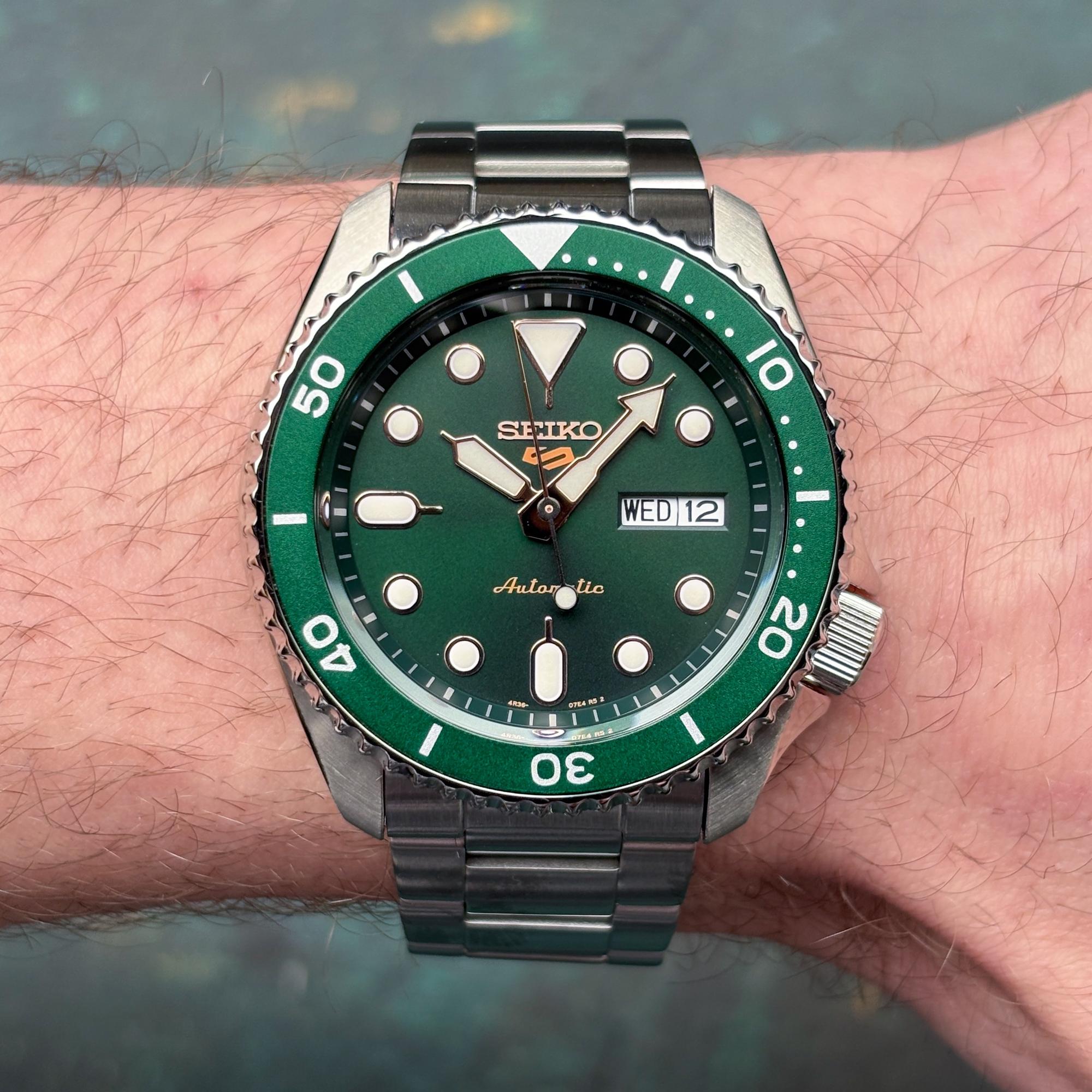Seiko SRPD63K1 Sports Automat 5 Sports Automatic bransoleta - miniatura 12