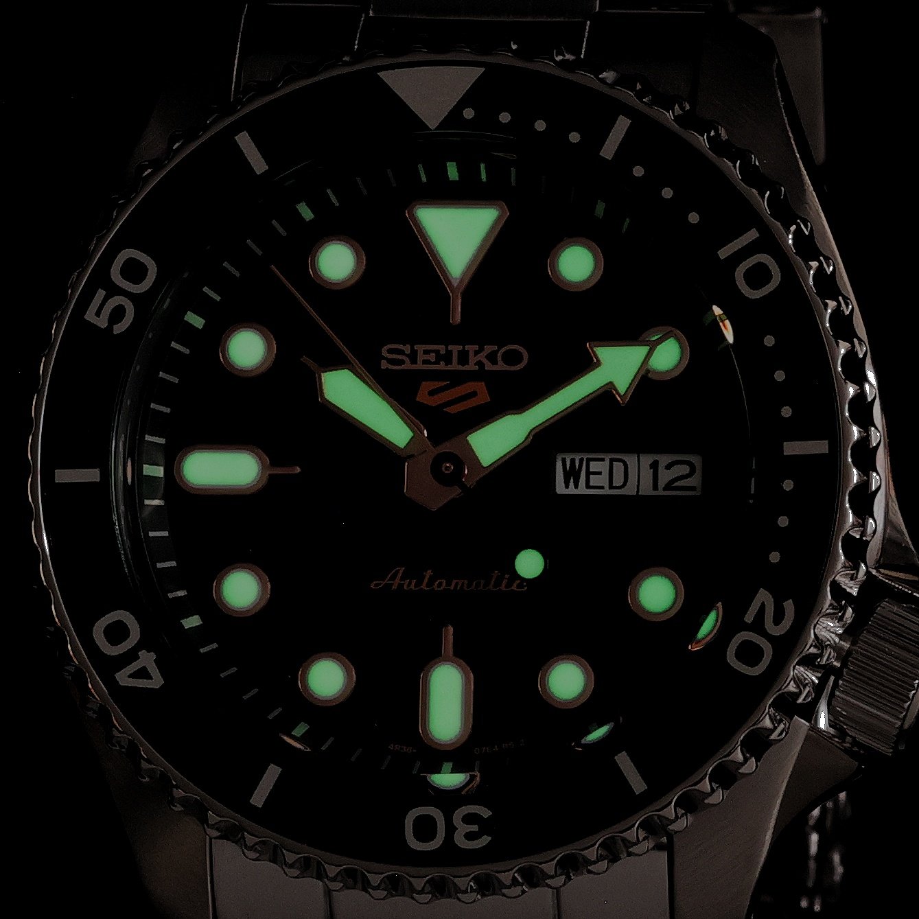 Seiko SRPD63K1 Sports Automat zegarek męski - miniatura 5