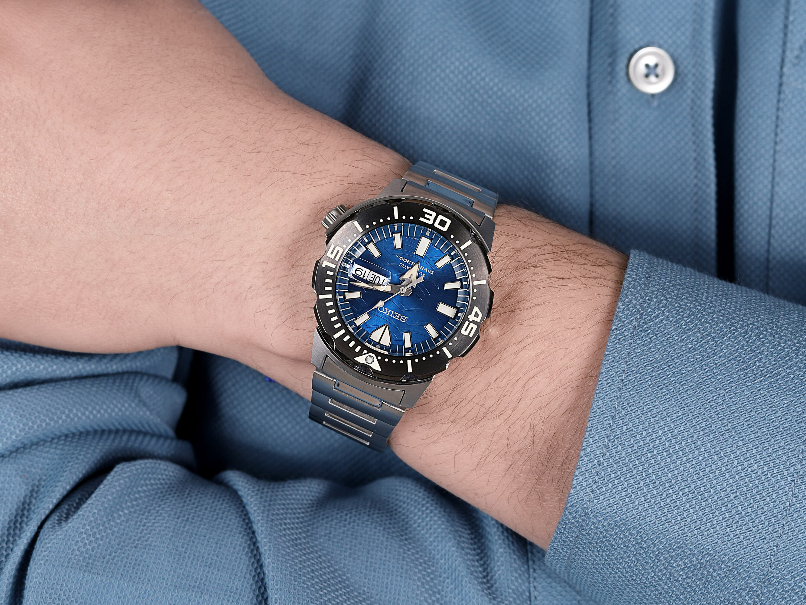 Seiko SRPE09K1 zegarek męski Prospex - miniatura 4