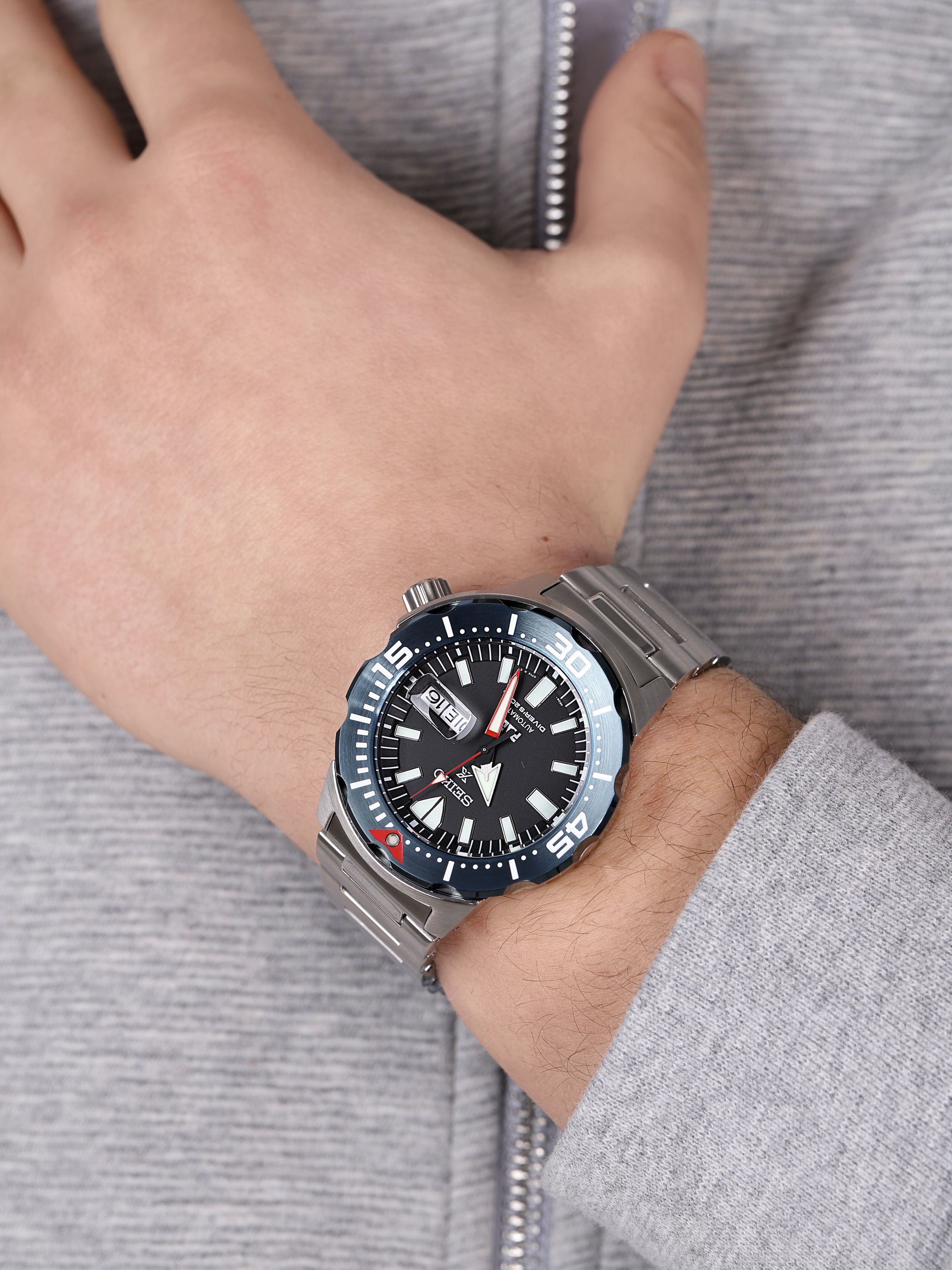 Seiko SRPE27K1 PADI Divers 200m zegarek sportowy Prospex