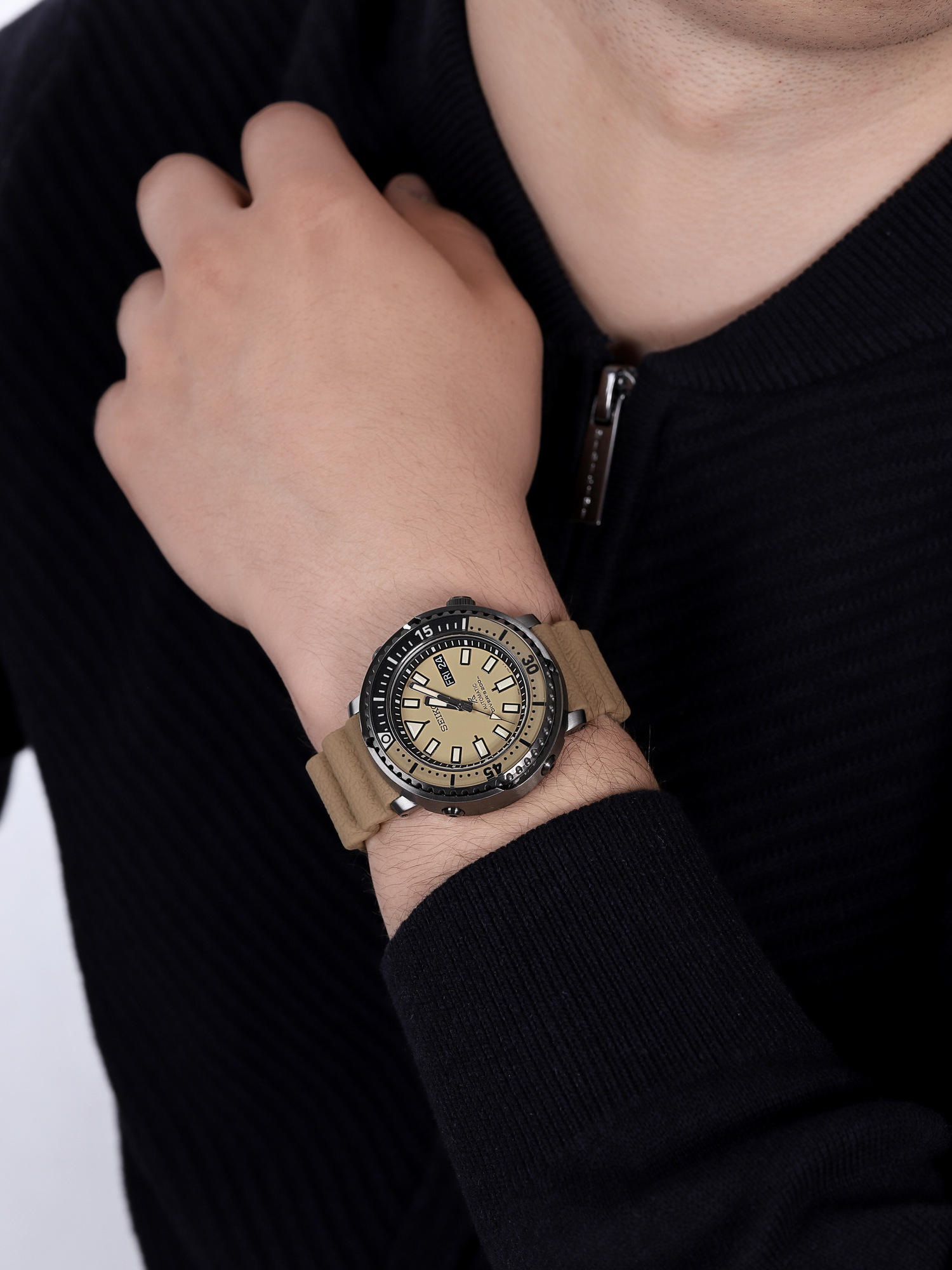 Seiko SRPE29K1 Divers 200m zegarek sportowy Prospex - miniatura 3