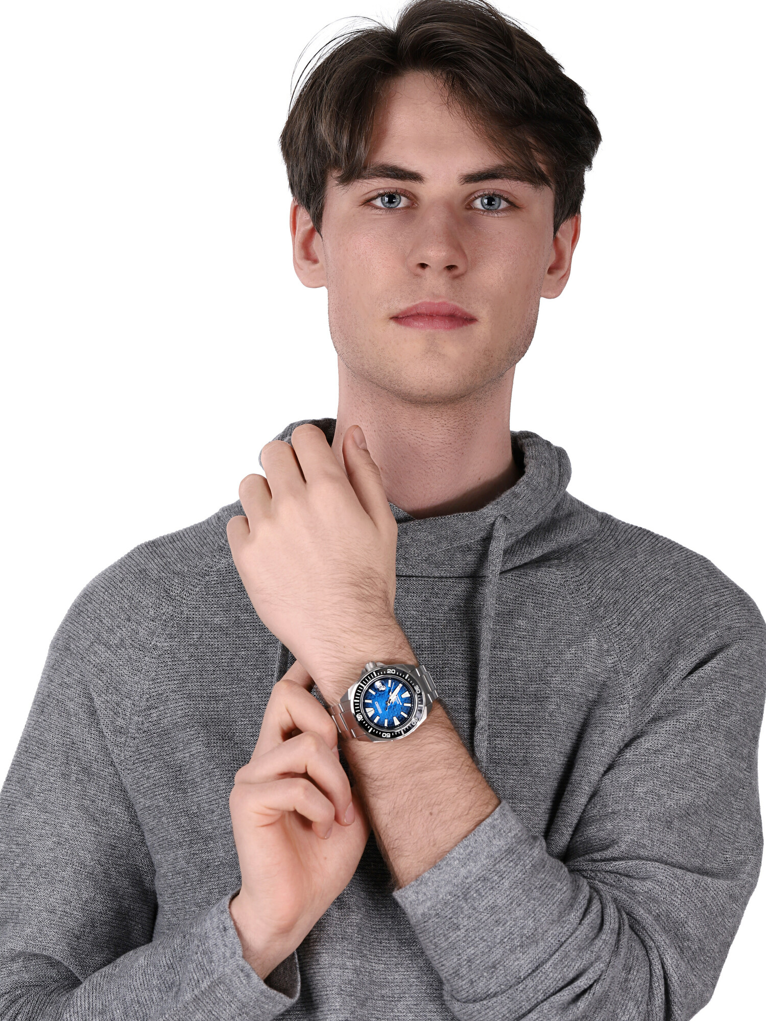 Seiko SRPE33K1 Divers 200m zegarek klasyczny Prospex - miniatura 5