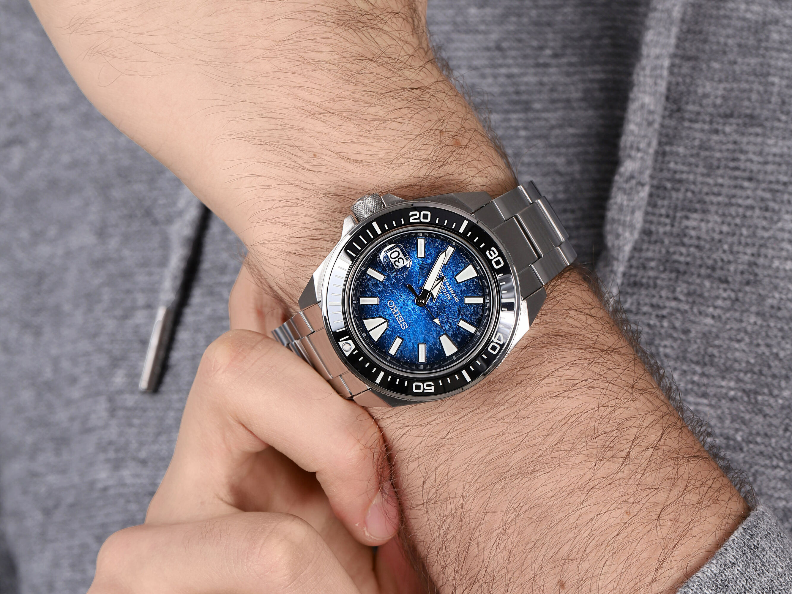 Seiko SRPE33K1 zegarek męski Prospex - miniatura 7