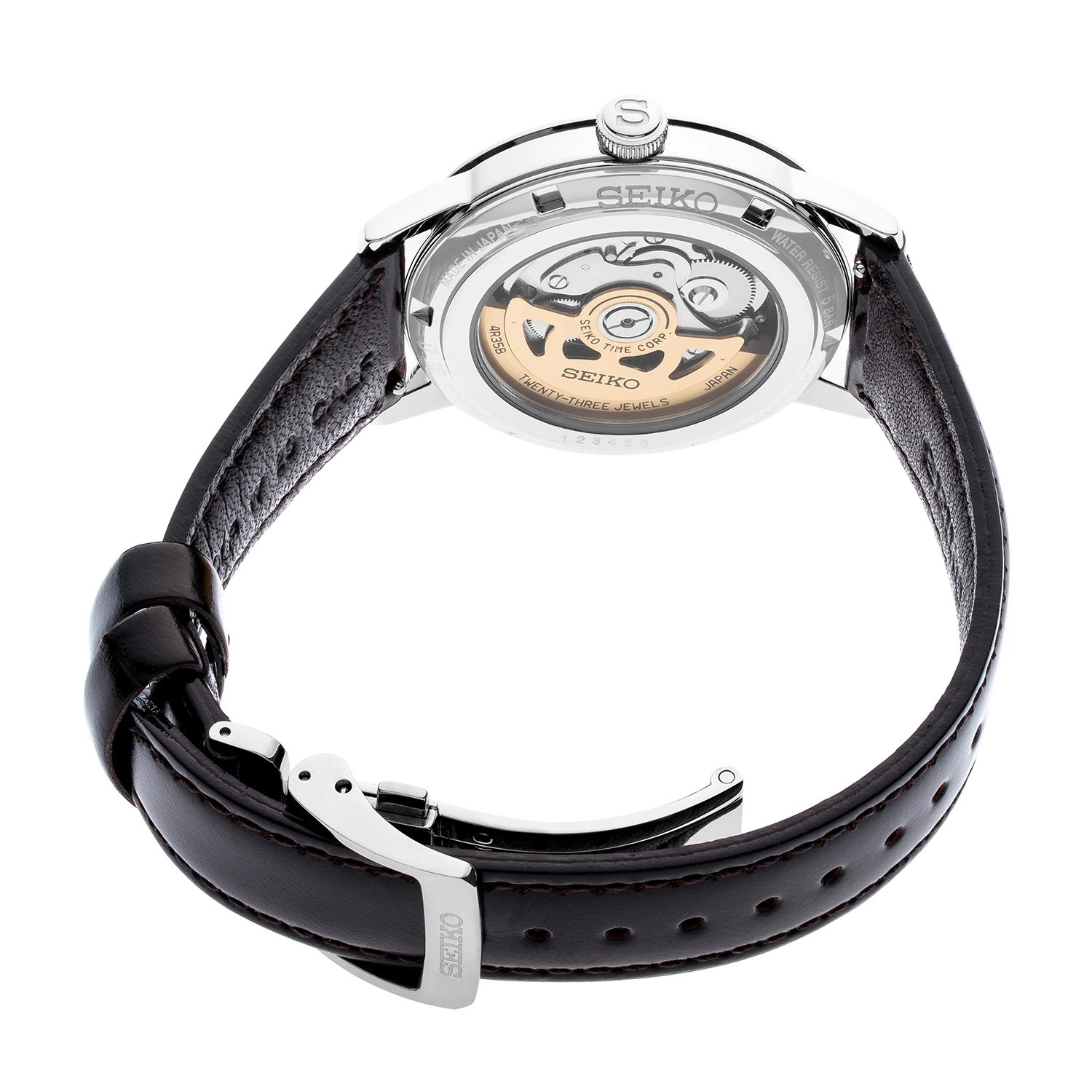 Seiko SRPE41J1 Presage Automatic Cocktail Time Negroni zegarek elegancki Presage - miniatura 7