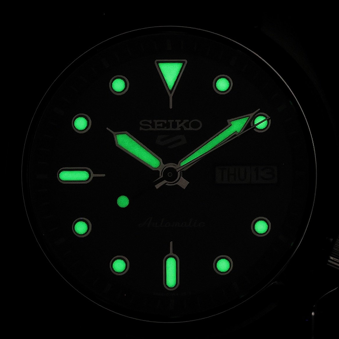 Seiko SRPE53K1 zegarek męski klasyczny Sports Automat bransoleta - miniatura 5