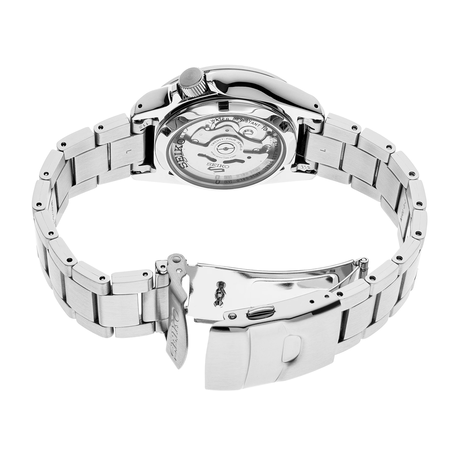 Seiko SRPE55K1 zegarek klasyczny Sports Automat - miniatura 4