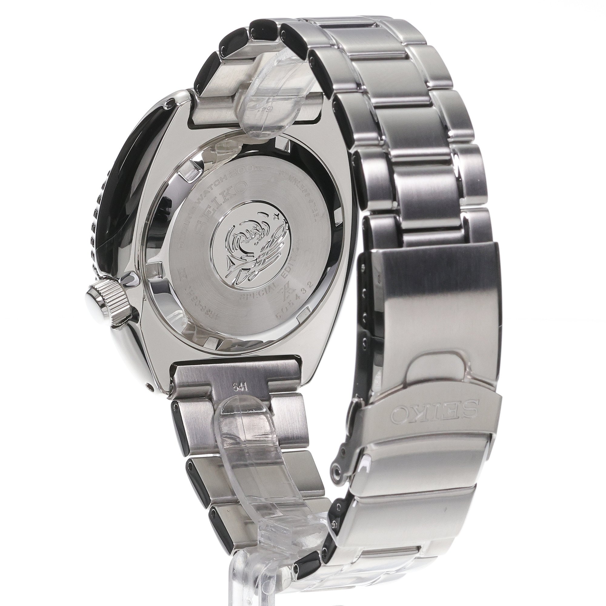 Seiko SRPE99K1 zegarek srebrny sportowy Prospex bransoleta - miniatura 4