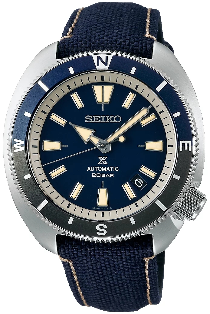 Seiko SRPG15K1 zegarek srebrny typudiver Prospex pasek - miniatura 2