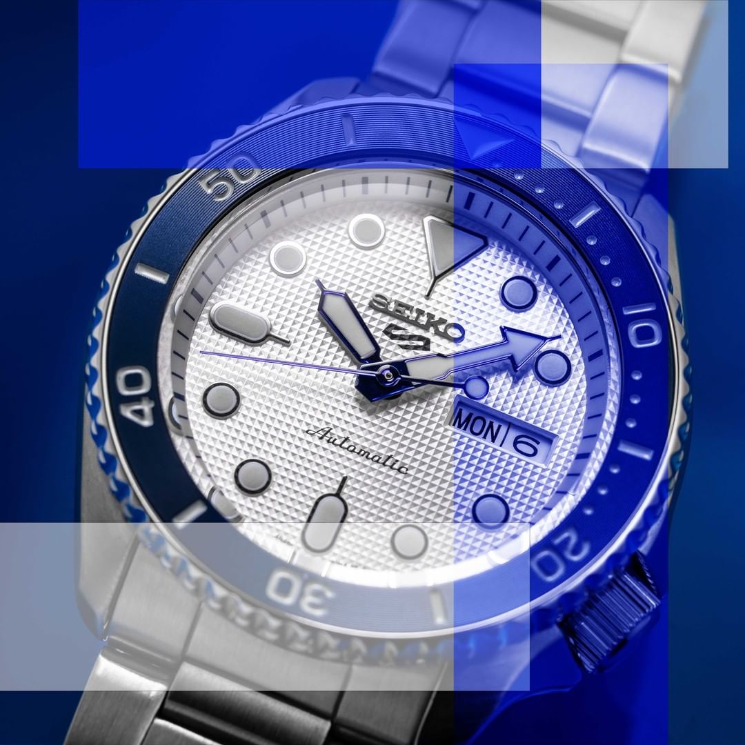 Seiko SRPG47K1 zegarek męski sportowy Sports Automat bransoleta - miniatura 10