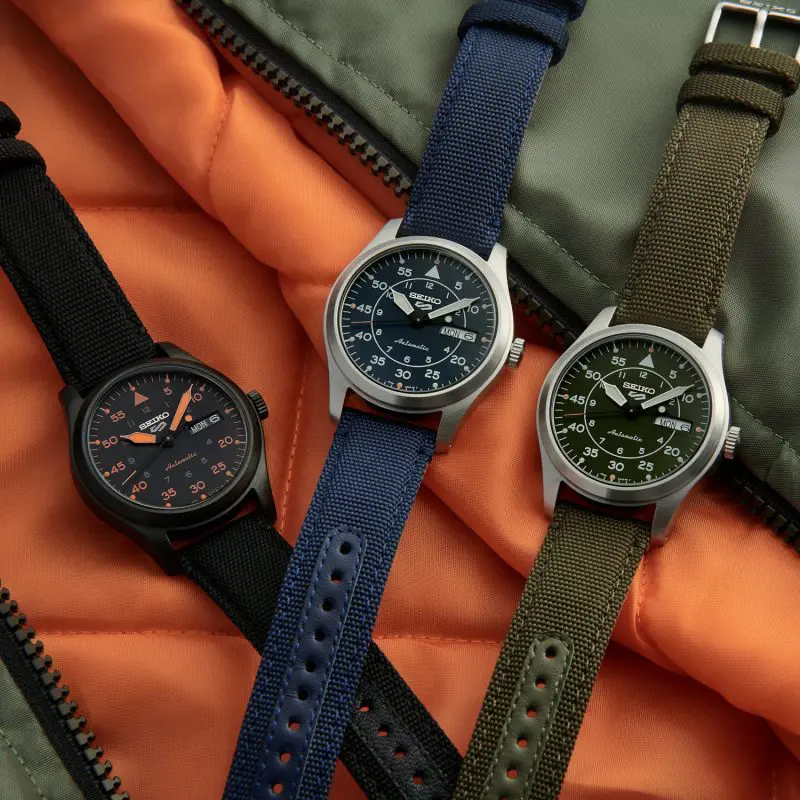Seiko SRPH29K1 męski zegarek Sports Automat pasek - miniatura 6
