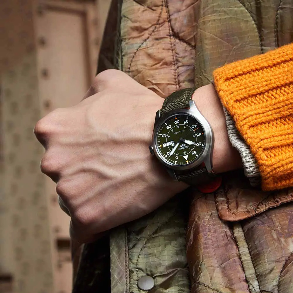 Seiko SRPH29K1 zegarek męski Sports Automat - miniatura 5