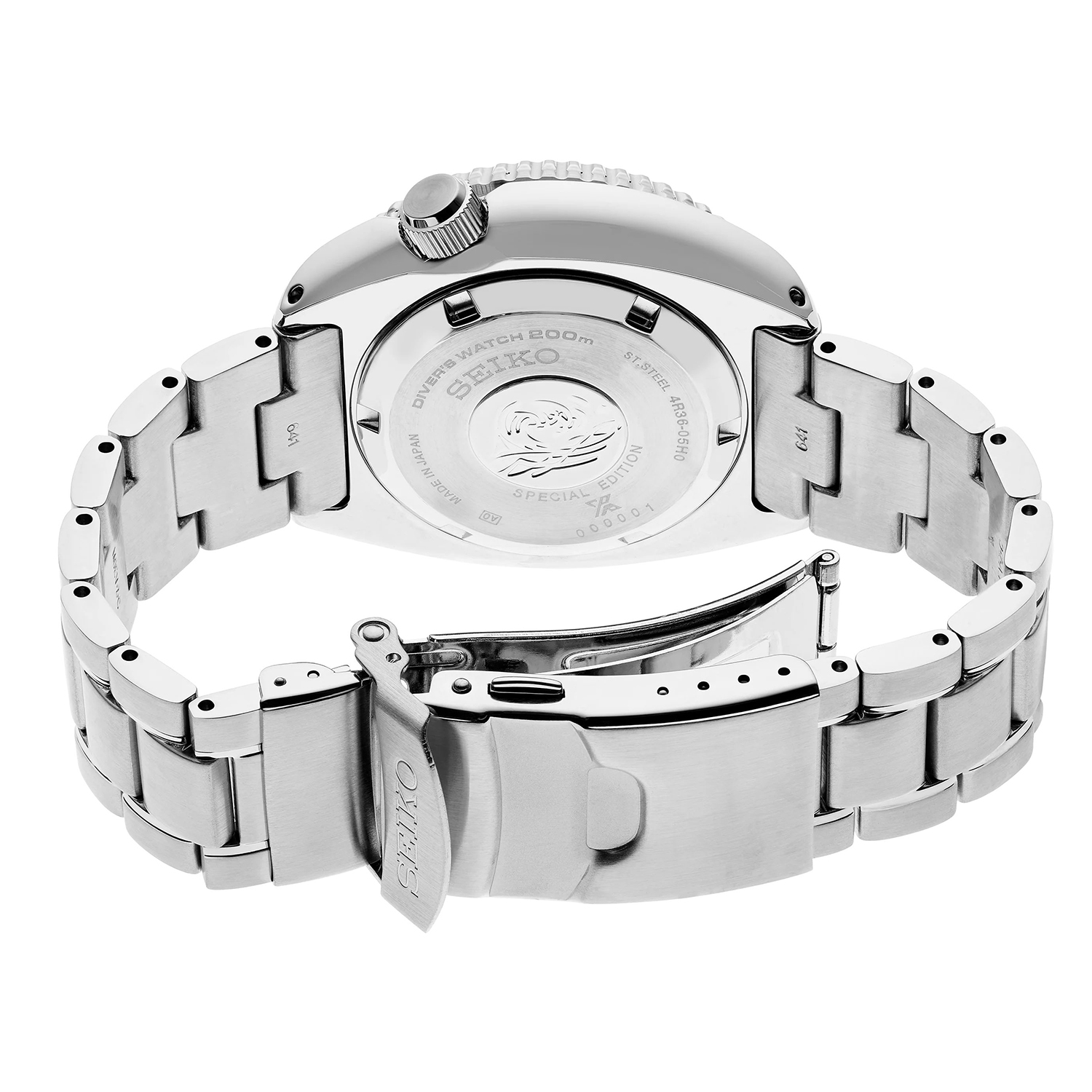 Seiko SRPJ35K1 Prospex Divers 200m Automatic Tropical Lagoon Special Edition zegarek klasyczny Prospex - miniatura 3