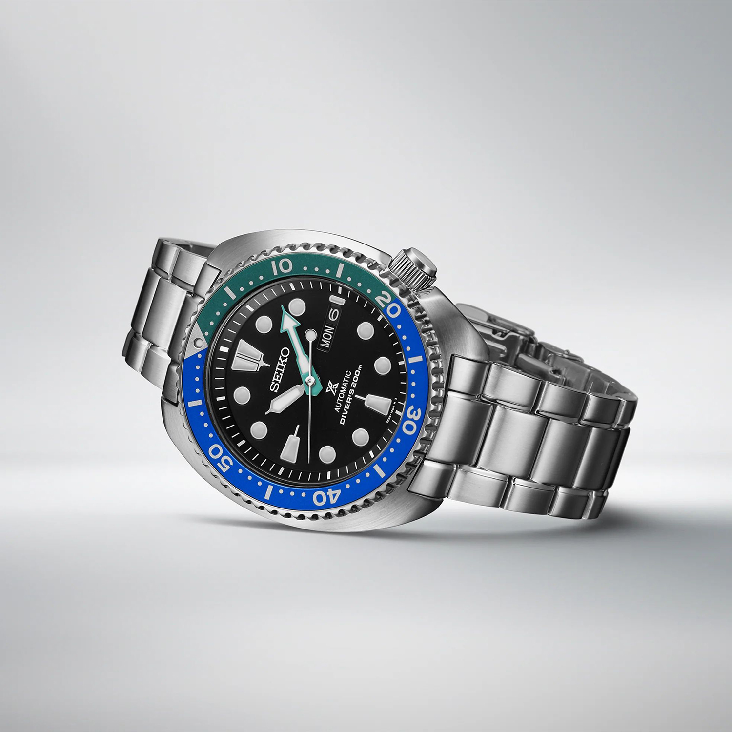 Seiko SRPJ35K1 zegarek srebrny klasyczny Prospex bransoleta - miniatura 5