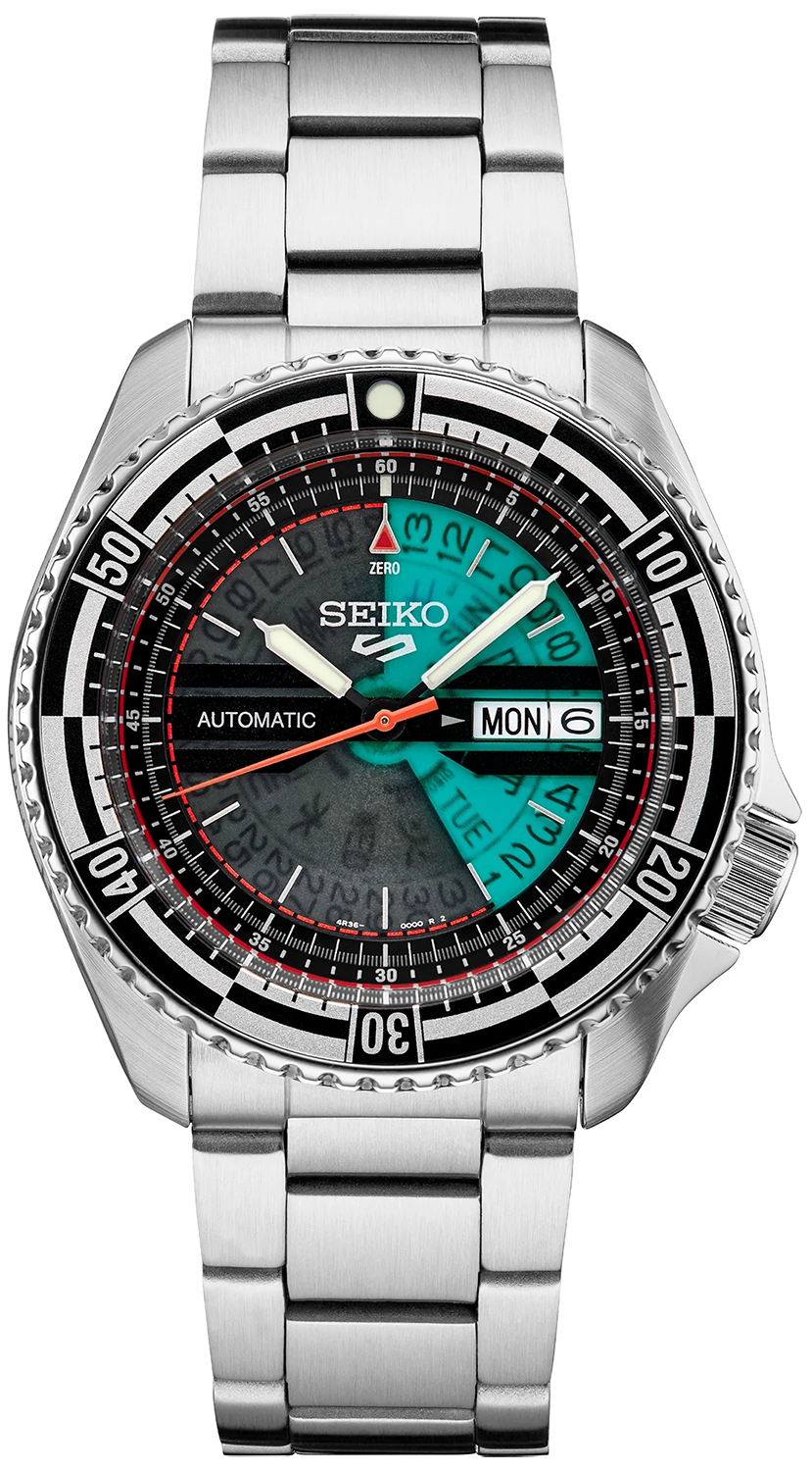 Seiko SRPJ43K1 zegarek męski Sports Automat - miniatura 2