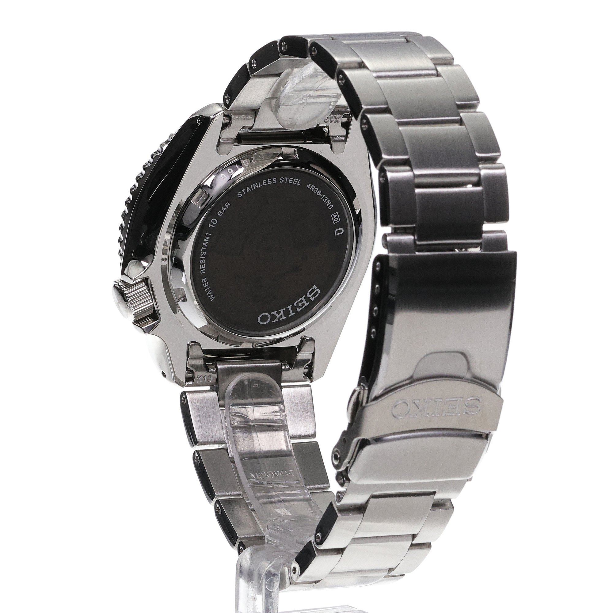 Seiko SRPJ45K1 zegarek męski Sports Automat srebrny - miniatura 4