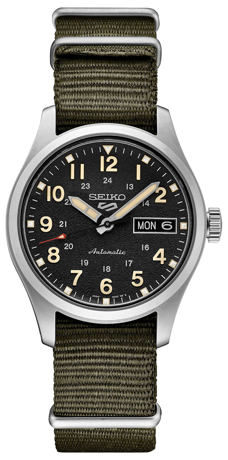 Seiko SRPJ85K1 Sports Automat 5 Sports Automatic 100m Field Sports Style - miniatura 1