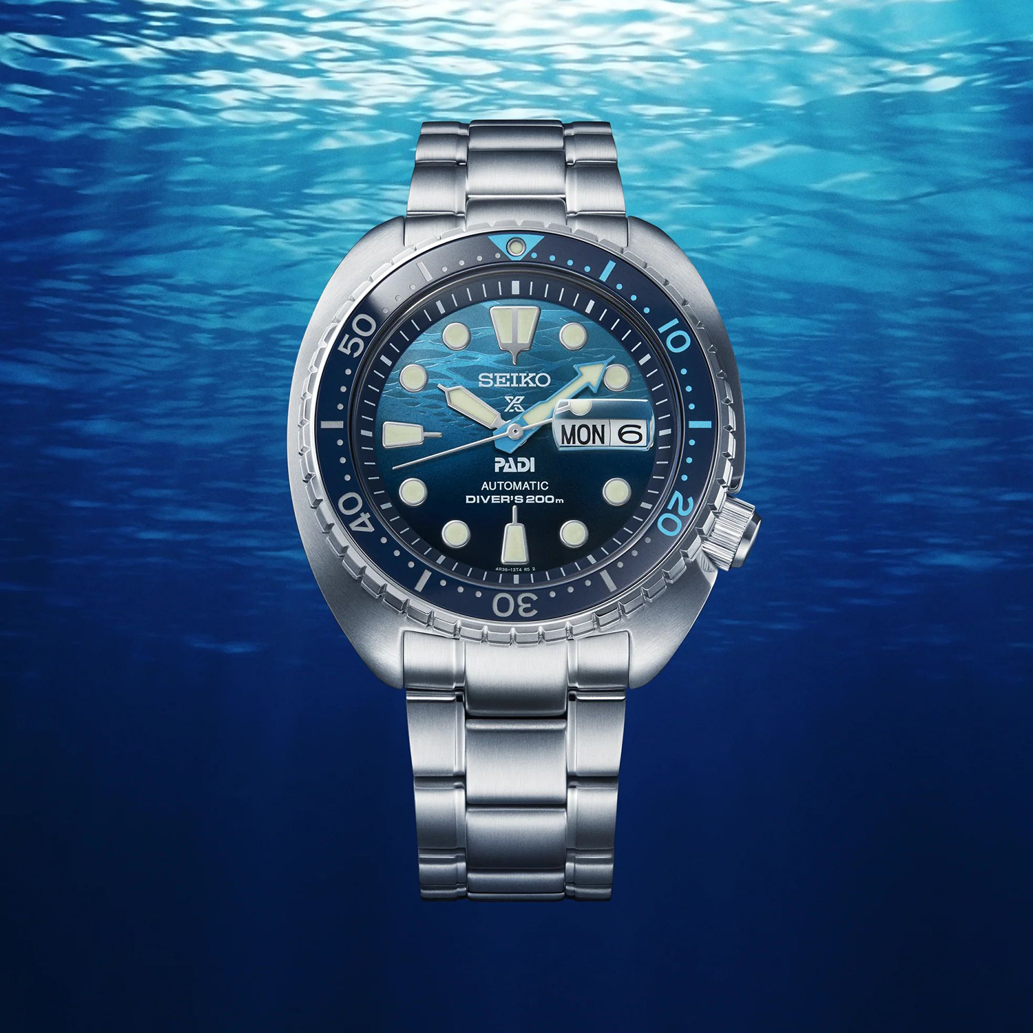Seiko SRPK01K1 zegarek męski klasyczny Prospex bransoleta
