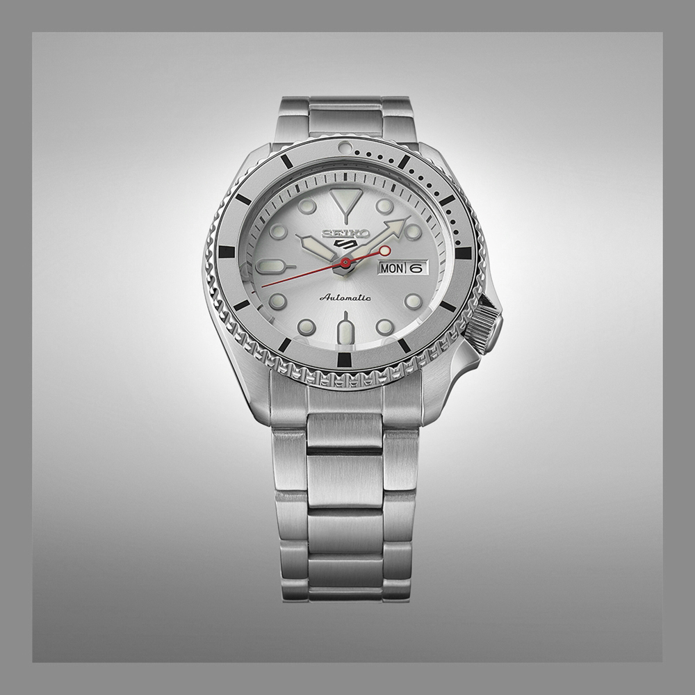Seiko SRPK03K1 5 Sports 55th Anniversary Customize Limited Edition zegarek klasyczny Sports Automat - miniatura 3