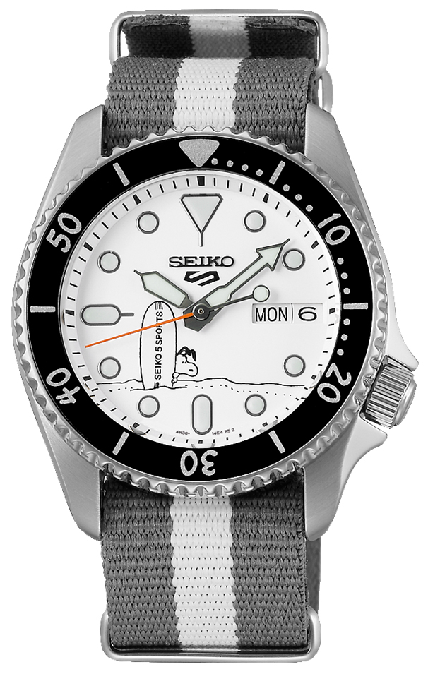 Seiko 5 Sports Automatic x Peanuts Surfboard Limited Edition SRPK25K1