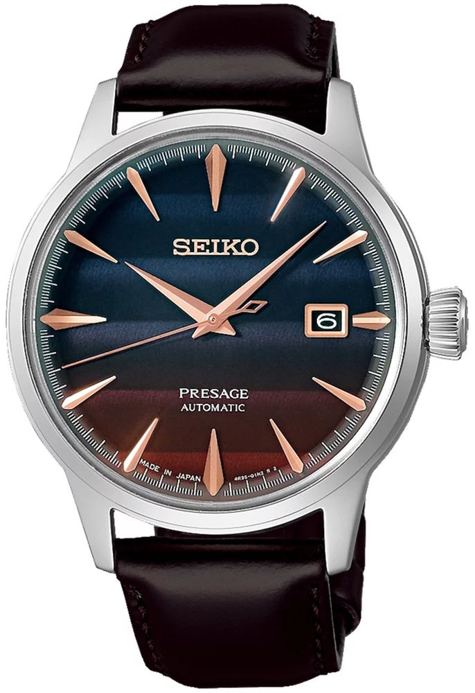Seiko SRPK75J1 Presage Cocktail Time STAR BAR Limited Edition zegarek klasyczny Presage - miniatura 2