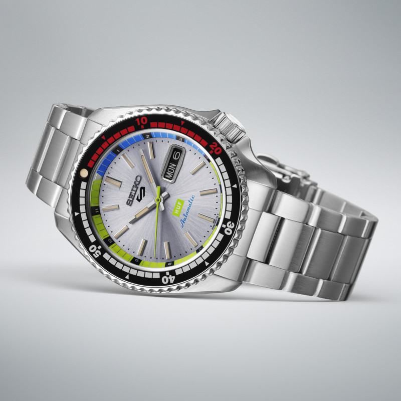 Seiko SRPL33K1 Seiko 5 Sports SKX Midi Teal Automatic 38mm zegarek sportowy Sports Automat