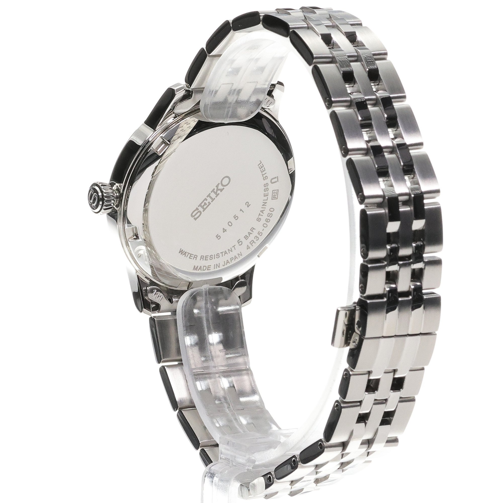 Seiko SRPL61J1 Presage Presage Cocktail Time Frozen Skydiving zegarek damski klasyczny mineralne utwardzane